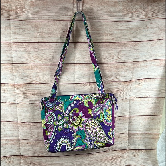 Vera Bradley "Heather" Messenger Bag - Picture 2 of 6